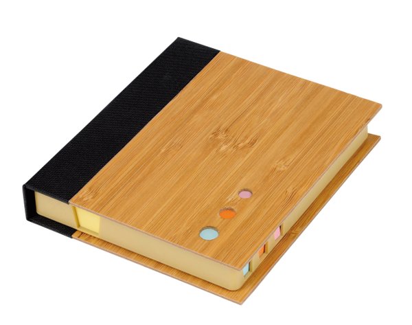 Набор стикеров BAMBOO NOTE, коричневый - Набор стикеров BAMBOO NOTE, коричневый