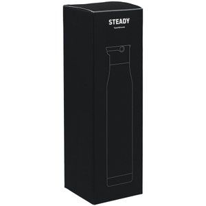 термобутылка steady, синяя