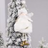 Новогоднее украшение Рождественский ангел, белый