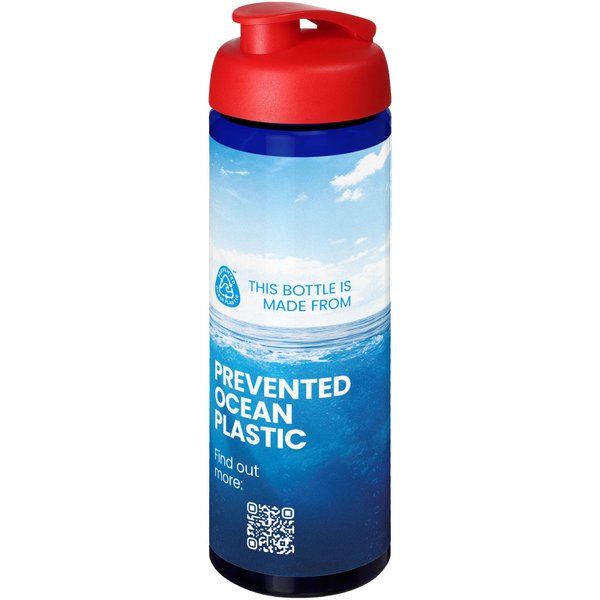Спортивная бутылка H2O Active® Eco Vibe 850 мл с откидной крышкой - Спортивная бутылка H2O Active® Eco Vibe 850 мл с откидной крышкой