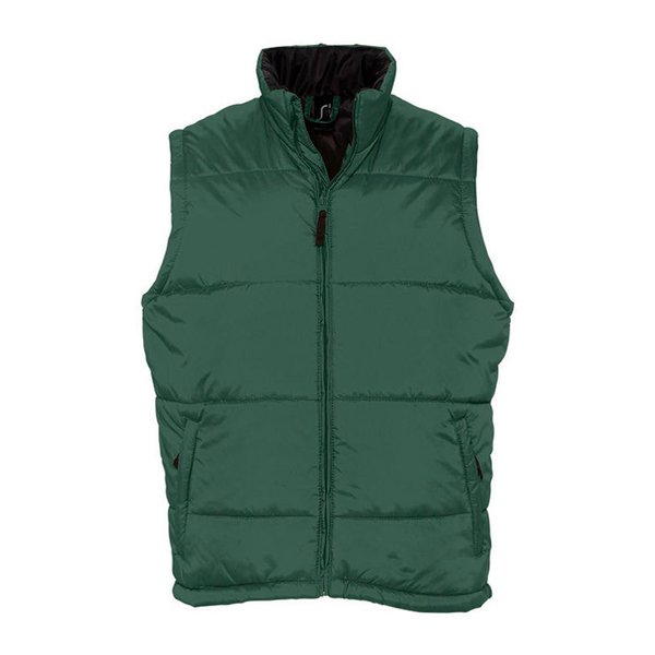 Жилет мужской WARM 210T - Жилет "Warm", зеленый_2XL, 100% нейлон, 210Т, подкладка: 100 % полиэстер, плотность: 190T