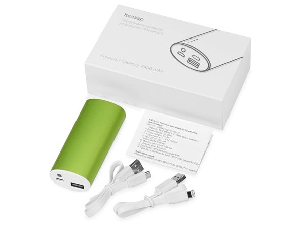Внешний аккумулятор «Квазар», 4400 mAh - Внешний аккумулятор «Квазар», 4400 mAh