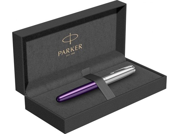 Ручка перьевая Parker «Sonnet Essentials Violet SB Steel CT» - Ручка перьевая Parker «Sonnet Essentials Violet SB Steel CT»