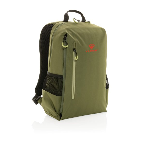 Рюкзак для ноутбука Impact Lima из rPET AWARETM, RFID, 15.6" - Рюкзак для ноутбука Impact Lima из rPET AWARETM, RFID, 15.6"