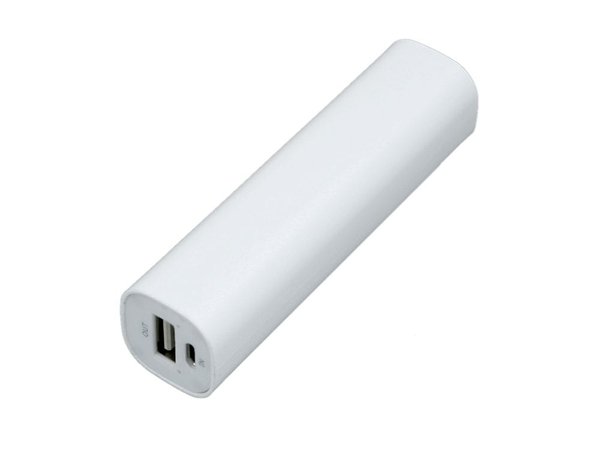 Внешний аккумулятор «Digi» прямоугольной формы, 2600 mAh - Внешний аккумулятор «Digi» прямоугольной формы, 2600 mAh