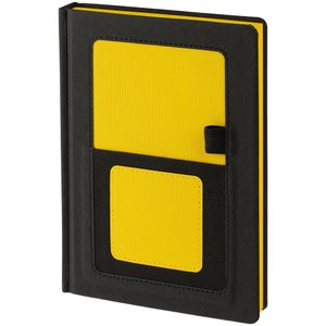 ежедневник mobile на заказ, недатированный, черно-желтый