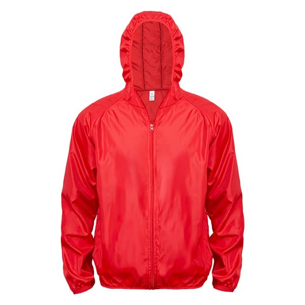 Ветровка унисекс COLIN - Ветровка мужская COLIN, красный, 2XL, 100% полиэстер, плотность 280Т.