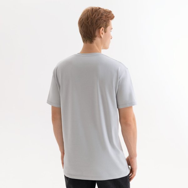 Футболка унисекс Крис (Kris), 150 гр., светло-серая, размер M