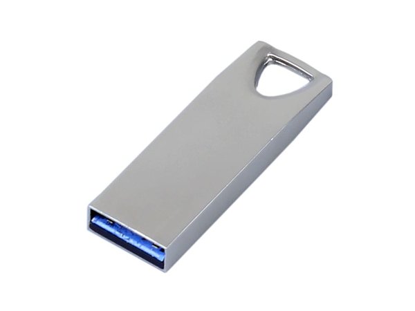 USB 3.0-флешка на 128 Гб с мини чипом и отверстием для цепочки - USB 3.0-флешка на 128 Гб с мини чипом и отверстием для цепочки