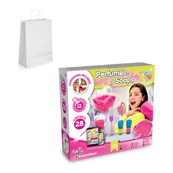 Perfume & Soap Factory Kit II. Дидактическая игра поставляется с подарочным пакетом из крафт-бумаги (90 г/м²) - Perfume & Soap Factory Kit II. Дидактическая игра поставляется с подарочным пакетом из крафт-бумаги (90 г/м²)