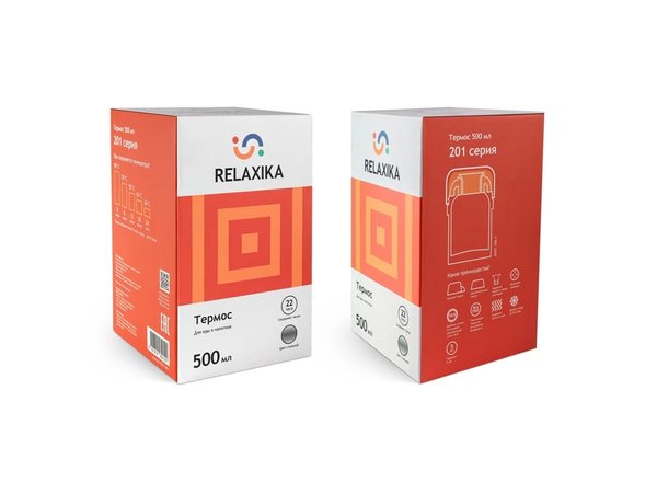 Термос Relaxika универсальный для еды и напитков «201» - Термос Relaxika универсальный для еды и напитков «201»