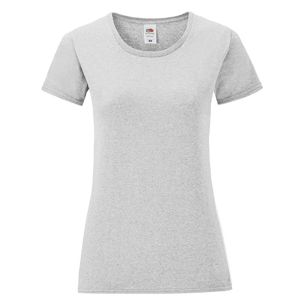 Футболка женская LADIES ICONIC 145 - Футболка "Ladies Iconic", серый меланж, XL, 97% х/б, 3% полиэcтер, 150г/м2