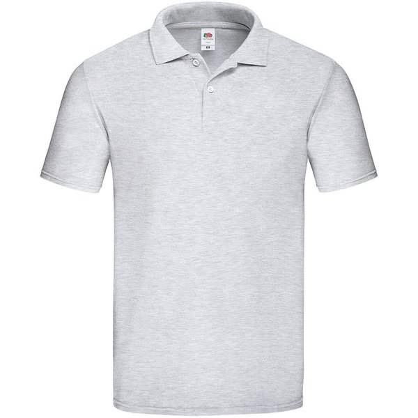 Рубашка поло мужская ORIGINAL POLO 175 - Поло мужское "Original Polo", серый меланж_3XL, 100% х/б, 185г/м²