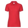 Поло "Lady-Fit 65/35 Polo", красный_S, 65% п/э, 35% х/б, 180 г/м2