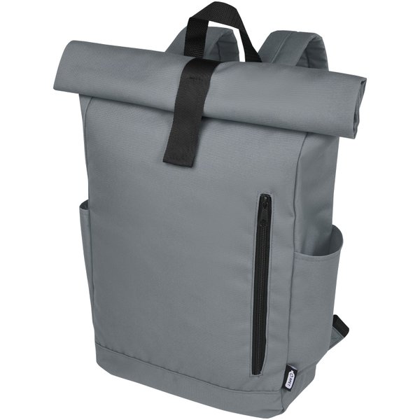 Рюкзак Byron 15.6" GRS RPET с верхним клапаном, 18 литров - Рюкзак Byron 15.6" GRS RPET с верхним клапаном, 18 литров