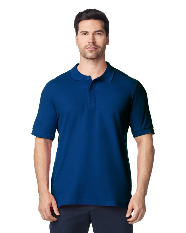 Футболка поло PREMIUM COTTON ADULT DOUBLE PIQUE - Футболка поло PREMIUM COTTON ADULT DOUBLE PIQUE, МОРСКОЙ СИНИЙ S