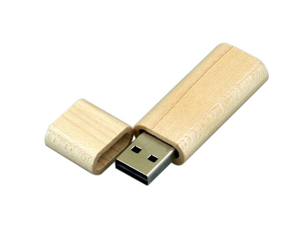 USB 2.0- флешка на 32 Гб эргономичной прямоугольной формы с округленными краями - USB 2.0- флешка на 32 Гб эргономичной прямоугольной формы с округленными краями