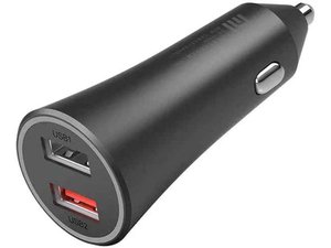 устройство зарядное автомобильное «mi 37w dual-port car charger»