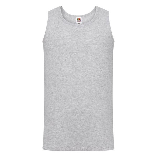 Майка мужская VALUEWEIGHT ATHLETIC VEST 165 - Майка мужская "Athletic Vest", серый_S, 100% х/б, 160 г/м2