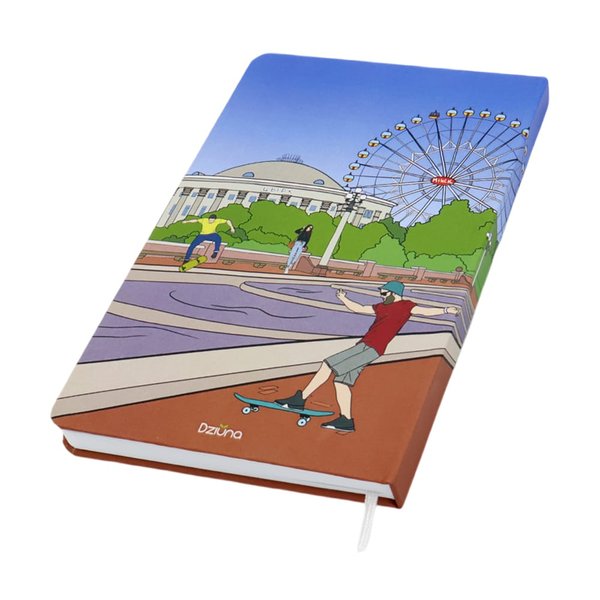 Записная книжка A6 Dziuna - Записная книжка A6 Dziuna Театр в линейку 10,5 x 16 см