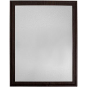 плакетка plaque xl, венге с серебристой пластиной
