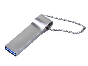 usb 2.0-флешка на 128 гб с мини чипом и боковым отверстием для цепочки