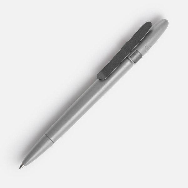 Ручка шариковая Prodir DS5 TSM Metal Clip, серая