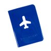 Обложка для паспорта "Flight" 10 x 13,8 см, ПВХ, синий