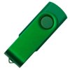 USB flash-карта DOT (16Гб), зеленый, 5,8х2х1,1см, пластик, металл