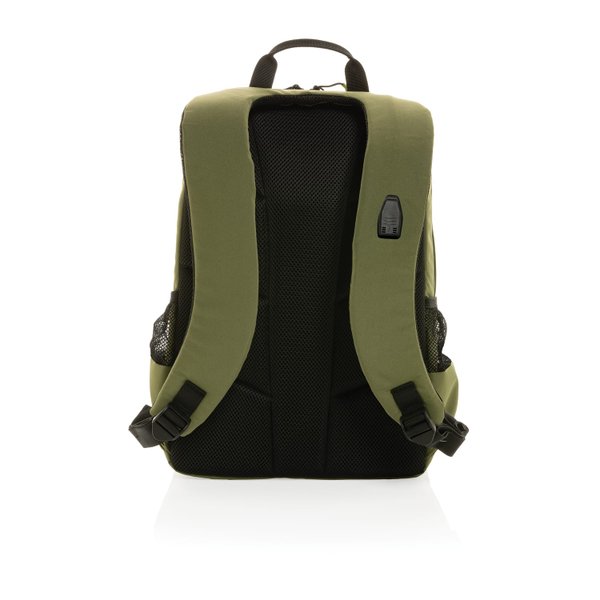 Рюкзак для ноутбука Impact Lima из rPET AWARETM, RFID, 15.6" - Рюкзак для ноутбука Impact Lima из rPET AWARETM, RFID, 15.6"