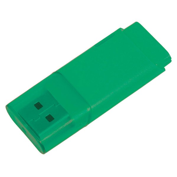 USB flash-карта "Osiel" (8Гб) - USB flash-карта "Osiel" (8Гб),зеленый, 5,1х2,2х0,8см,пластик