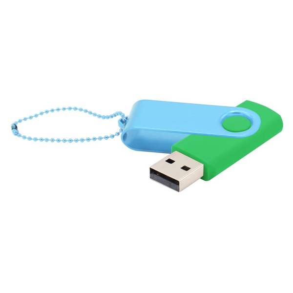 Флешка Designer To Go 2.0 USB 16Gb - Флешка Designer To Go 2.0 USB 16Gb, зеленый/бирюзовый