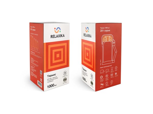 Термос Relaxika универсальный для еды и напитков «201» - Термос Relaxika универсальный для еды и напитков «201»