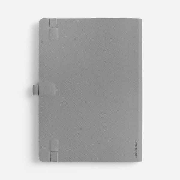 Ежедневник Peel Flex, недатированный, серый