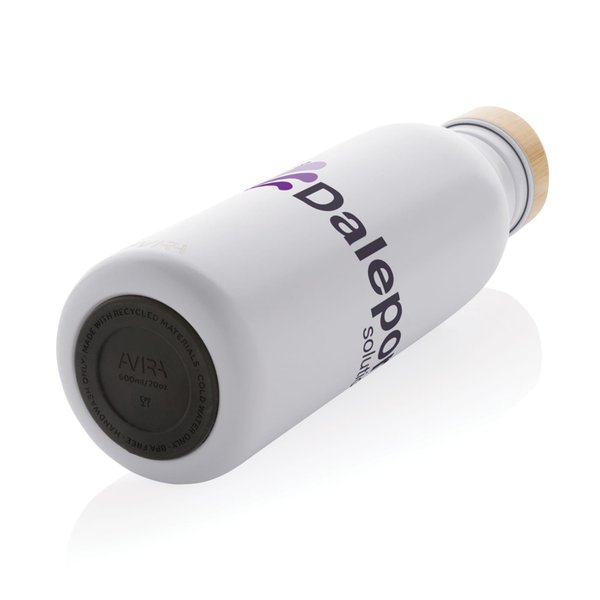 Бутылка для воды Avira Alcor из переработанной стали RCS, 600 мл - Бутылка для воды Avira Alcor из переработанной стали RCS, 600 мл