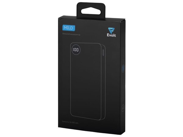 Внешний аккумулятор «Mild», металлик soft-touch, 10 000 mAh - Внешний аккумулятор «Mild», металлик soft-touch, 10 000 mAh