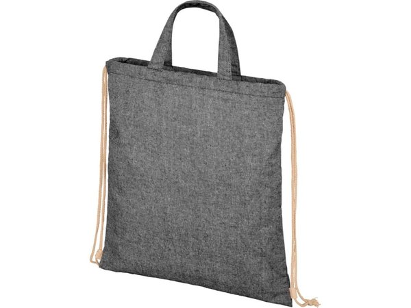 Сумка-рюкзак «Pheebs» из переработанного хлопка, 210 г/м² - Сумка-рюкзак «Pheebs» из переработанного хлопка, 210 г/м²