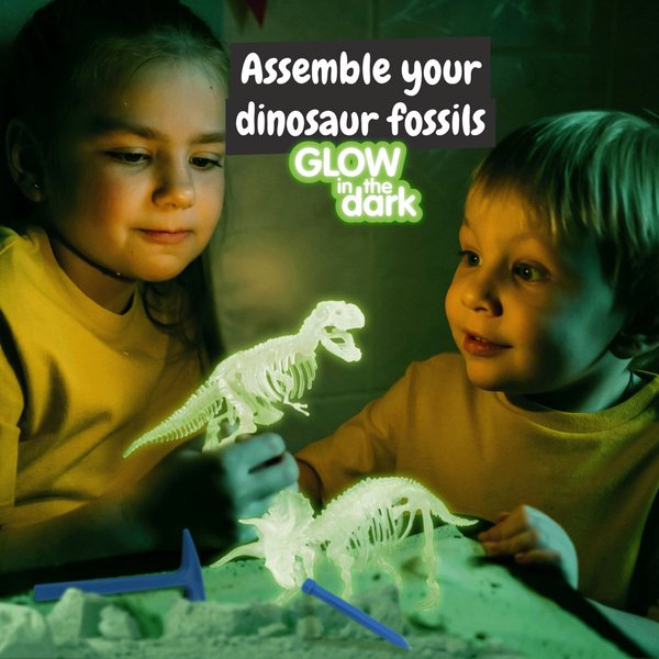 Образовательная игра 2 в 1 Fossil Excavation Kit I для детей - Образовательная игра 2 в 1 Fossil Excavation Kit I для детей
