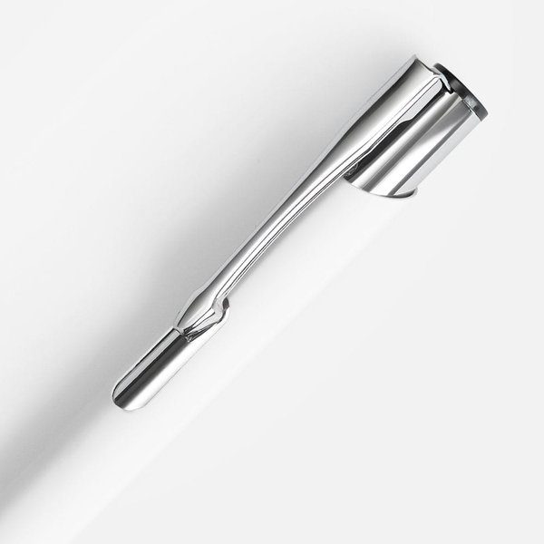 Ручка шариковая Keskus Soft Touch, белая