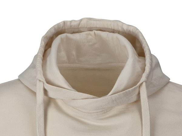 Толстовка с капюшоном «Pure» из неокрашенного хлопка, мужская - Толстовка с капюшоном «Pure» из неокрашенного хлопка, мужская