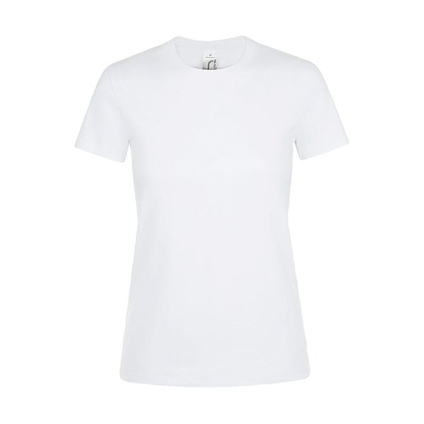 Футболка женская REGENT WOMEN 150 - Футболка женская REGENT WOMEN, белый, M, 100% хлопок, 150 г/м2