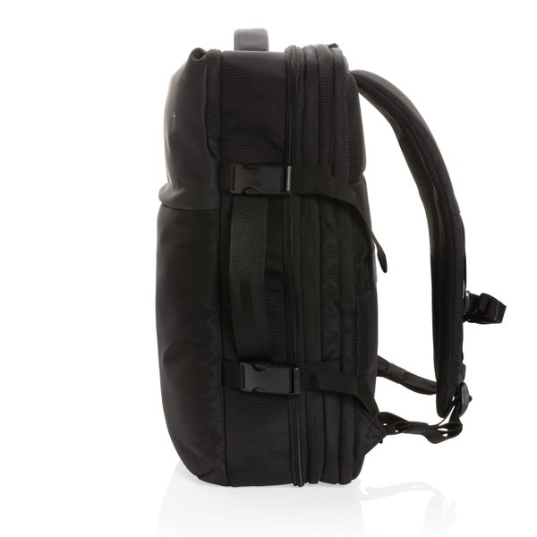 Рюкзак для путешествий Swiss Peak из rPET AWARE™ с регулируемым объемом, 15.6" - Рюкзак для путешествий Swiss Peak из rPET AWARE™ с регулируемым объемом, 15.6"