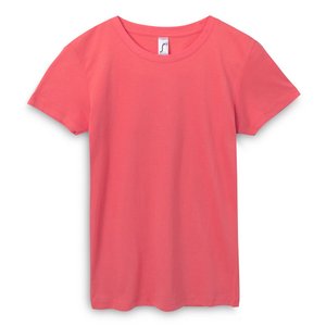 футболка женская regent women, розовая (коралловая)