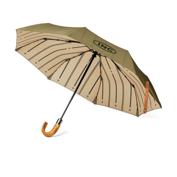 Складной зонт VINGA Bosler из rPET AWARE™, d96 см - Складной зонт VINGA Bosler из rPET AWARE™, d96 см