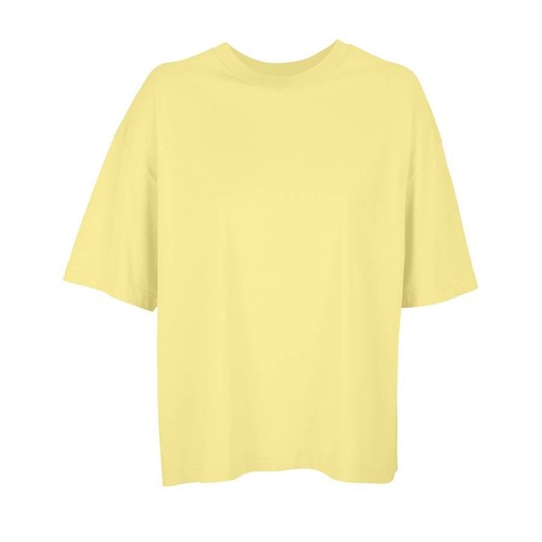 Футболка женская оверсайз BOXY WOMEN 180 - Футболка женская BOXY WOMEN, светло-желтый, XS, 100% органический хлопок, 180 г/м2