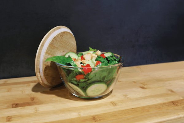 Стеклянная миска FRESH LUNCH - Стеклянная миска FRESH LUNCH