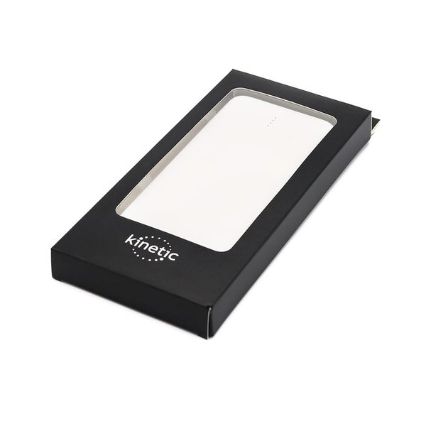Внешний аккумулятор Saming, 10000mAh - Внешний аккумулятор Saming, 10000mAh, белый