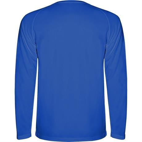 Спортивная футболка MONTECARLO L/S мужская - Спортивная футболка MONTECARLO L/S мужская, КОРОЛЕВСКИЙ СИНИЙ S