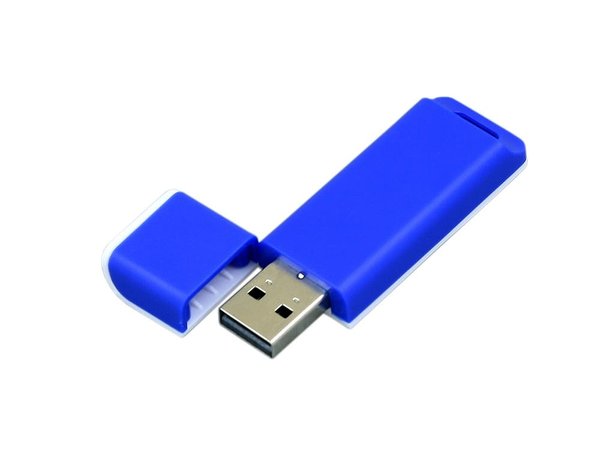 USB 2.0- флешка на 16 Гб с оригинальным двухцветным корпусом - USB 2.0- флешка на 16 Гб с оригинальным двухцветным корпусом