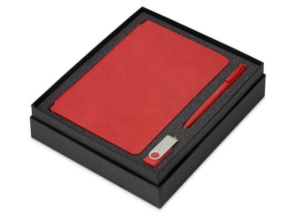 Подарочный набор «Notepeno» с блокнотом А5, флешкой и ручкой - Подарочный набор «Notepeno» с блокнотом А5, флешкой и ручкой